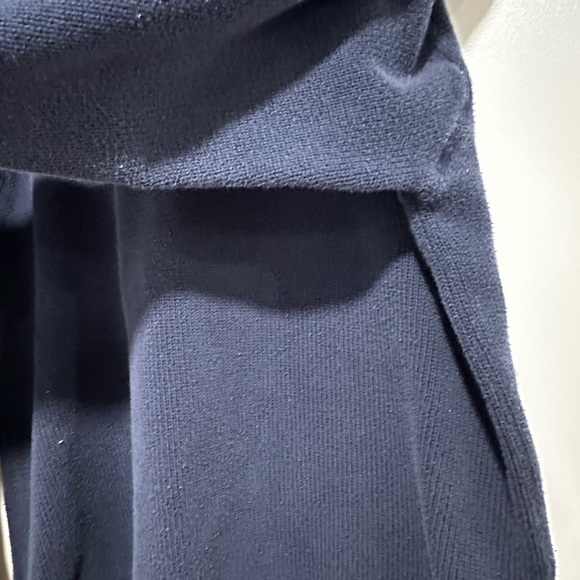 VTG 90s Tommy Hilfiger Navy Crew Neck Heavy Cotton Pullover Sweater Men's Sz XL. - Picture 12 of 14